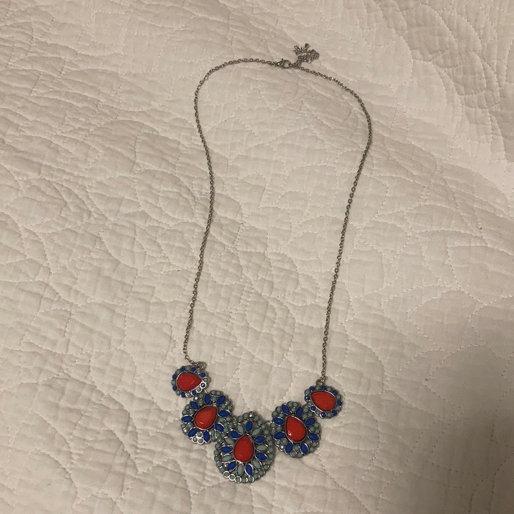 Multicolor Statement Necklace